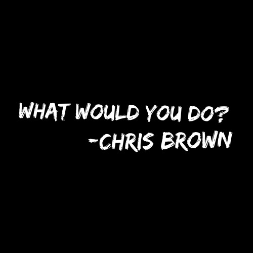 Chris Brown - What Would You Do artwork