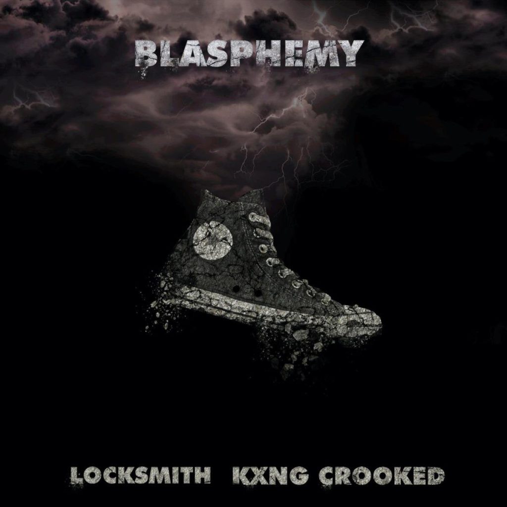 locksmith & kxng crooked - blasphemy artwork